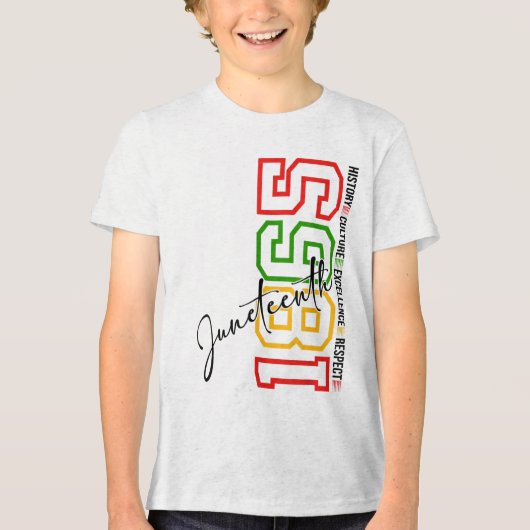 黒祝史第11アフリカ・アメリカ トライブレンドＴシャツ (正面)