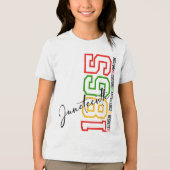 黒祝史第11アフリカ・アメリカ トライブレンドＴシャツ (正面)