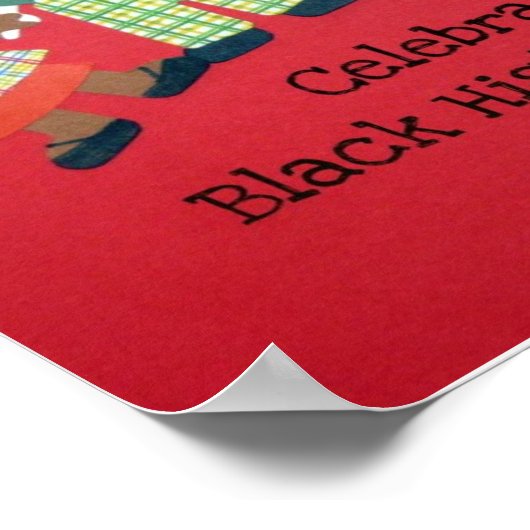 黒祝歴史月！ ポスター (角)