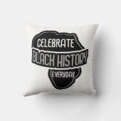 黒祝黒の歴史を毎日 クッション (裏面)