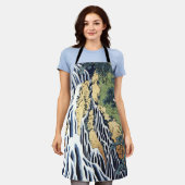 黒神山宝西付近の切振の滝 エプロン (着用した状態)