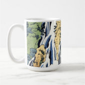 黒神山宝西付近の切振の滝 コーヒーマグカップ (左)