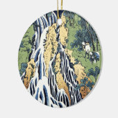 黒神山宝西付近の切振の滝 セラミックオーナメント (左)