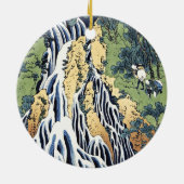 黒神山宝西付近の切振の滝 セラミックオーナメント (裏面)