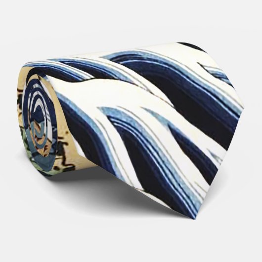 黒神山宝西付近の切振の滝 ネクタイ (ロール)