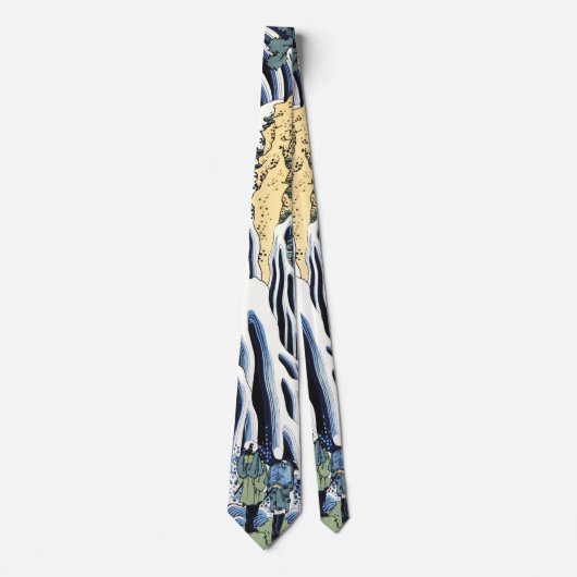 黒神山宝西付近の切振の滝 ネクタイ (正面)