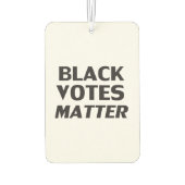 黒票の問題 – 白黒の空気フレッシュナー カーエアーフレッシュナー (裏面)