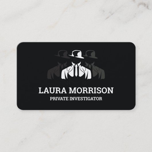 黒私立探偵 名刺 (正面)