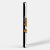 黒秋ストライプの葉 Case-Mate iPhoneケース (裏面 / 右)