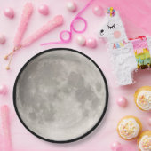 黒空のスーパームーン ペーパープレート (パーティー)