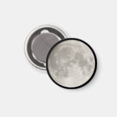 黒空のスーパームーン マグネット (正面/裏面)