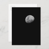 黒空の月 |ザンビア、南ルアンワ ポストカード (正面/裏面)