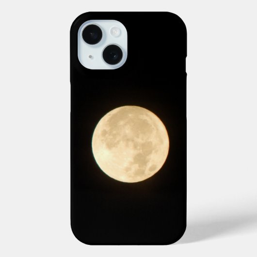 黒空の満月 Case-Mate iPhoneケース (裏面)