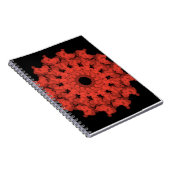 黒空の赤星爆発 ノートブック (右側)