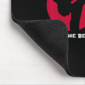 黒空保手がベルトに回るまで練習すること マウスパッド (コーナー)