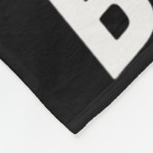 黒空手保テコがベルトに変わるまでの練習 フリースブランケット (角)