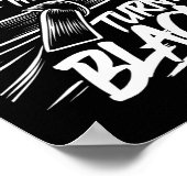 黒空手保Blがベルトに回るまで練習 ポスター (角)