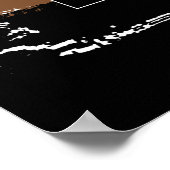 黒空手転がMMA ポスター (角)