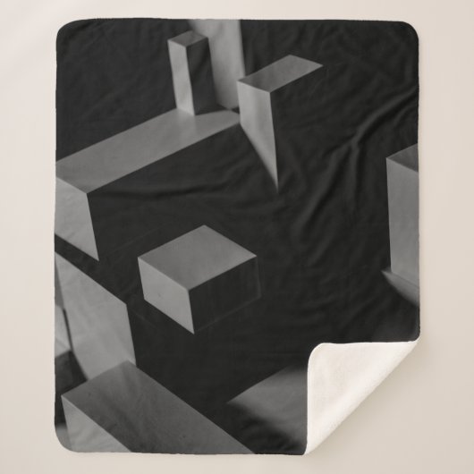 黒立方体 シェルパブランケット (正面)