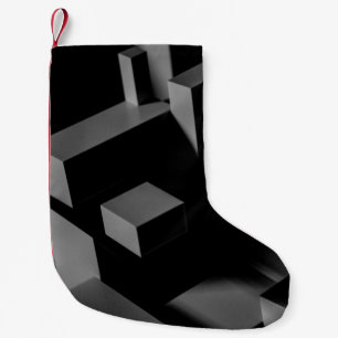 黒立方体 スモールクリスマスストッキング