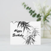 黒竹の小枝 ポストカード (スタンド正面)