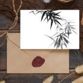 黒竹の小枝 ポストカード