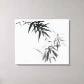 黒竹の枝 キャンバスプリント (正面)