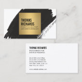 黒筆はっきりした跡フォトグラファー 名刺 (正面/裏面)
