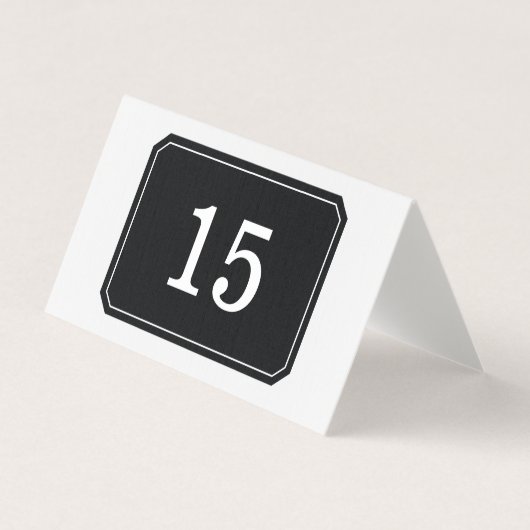 黒簡易折りエレガント畳みテーブル (正面)