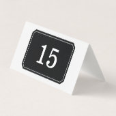 黒簡易折りエレガント畳みテーブル (裏面)