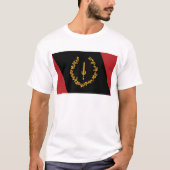 黒米伝統国旗 Tシャツ (正面)