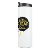 黒糖と金ゴールドの黒糖の赤ちゃん タンブラー (回転右)