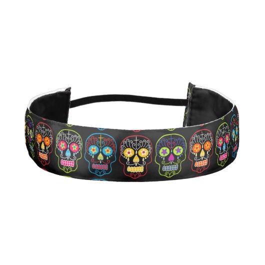 黒糖スカル アスレチックヘッドバンド (正面)