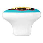 黒糖スカル セラミックノブ (側面)