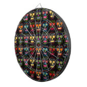 黒糖スカル ダーツボード (正面右)