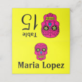 黒糖スカル プレイスカード (外部開封)