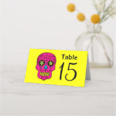 黒糖スカル プレイスカード (裏面)