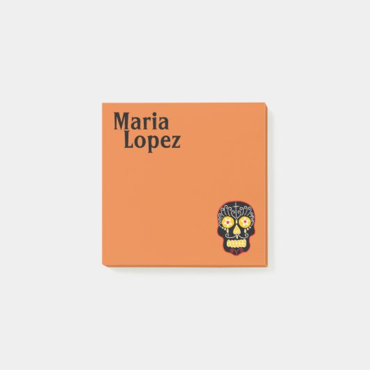 黒糖スカル ポストイット (正面)