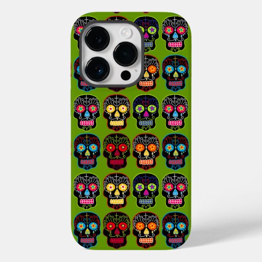 黒糖スカル Case-Mate iPhoneケース (裏面)