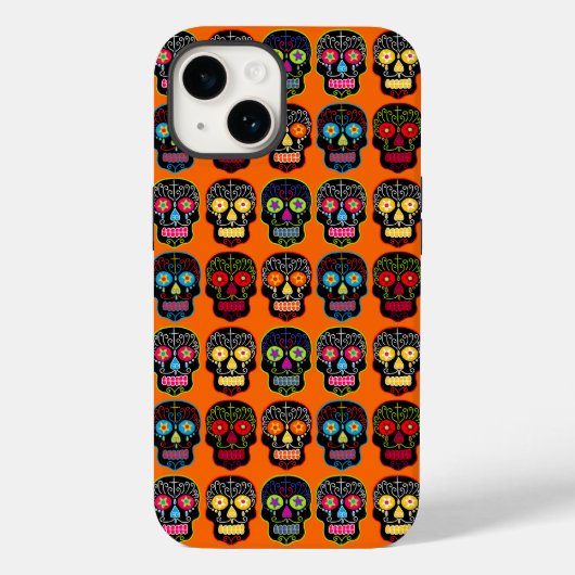 黒糖スカル Case-Mate iPhoneケース (裏面)