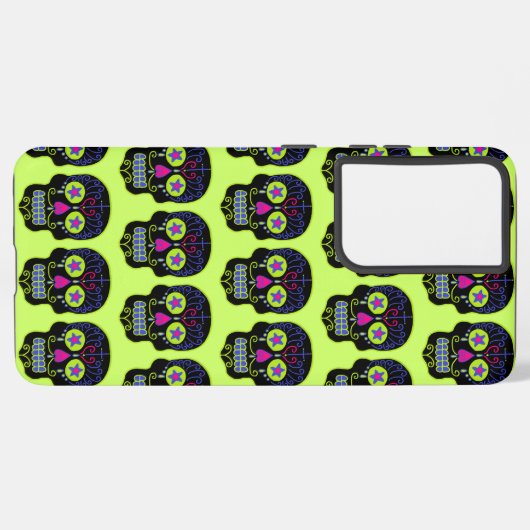 黒糖スカル SAMSUNG GALAXYケース (左側面)