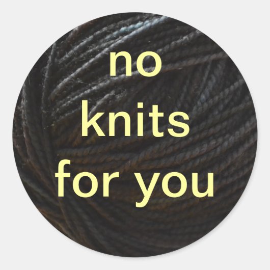 黒糸 ラウンドシール (正面)