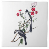 黒紋付きタイトマウスタイル タイル (正面)