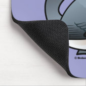 黒紋付きタイトマウス マウスパッド (コーナー)