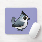 黒紋付きタイトマウス マウスパッド (マウス)