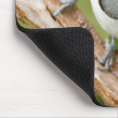 黒紋付きタイトマウス マウスパッド (コーナー)