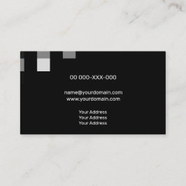 黒素晴らしの透コンテンポラリー明性 名刺