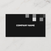 黒素晴らしの透コンテンポラリー明性 名刺 (正面)