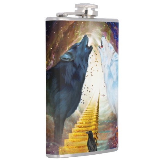 黒素晴らし人狼 フラスク (右)