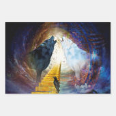 黒素晴らし人狼 ラッピングペーパーシート (正面3)